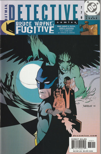 Detective Comics #770 (2002) - Greg Rucka, Bruce Wayne Fugitive, Part 8