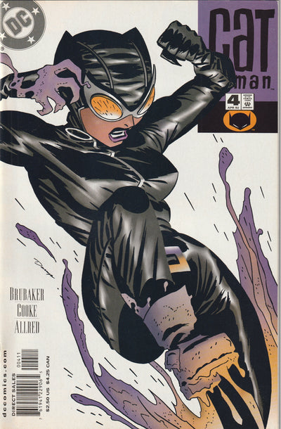 Catwoman #4 (2002) - Ed Brubaker, Mike Allred, Darwyn Cooke - 1st Full Appearance of Clayface, Todd Russell