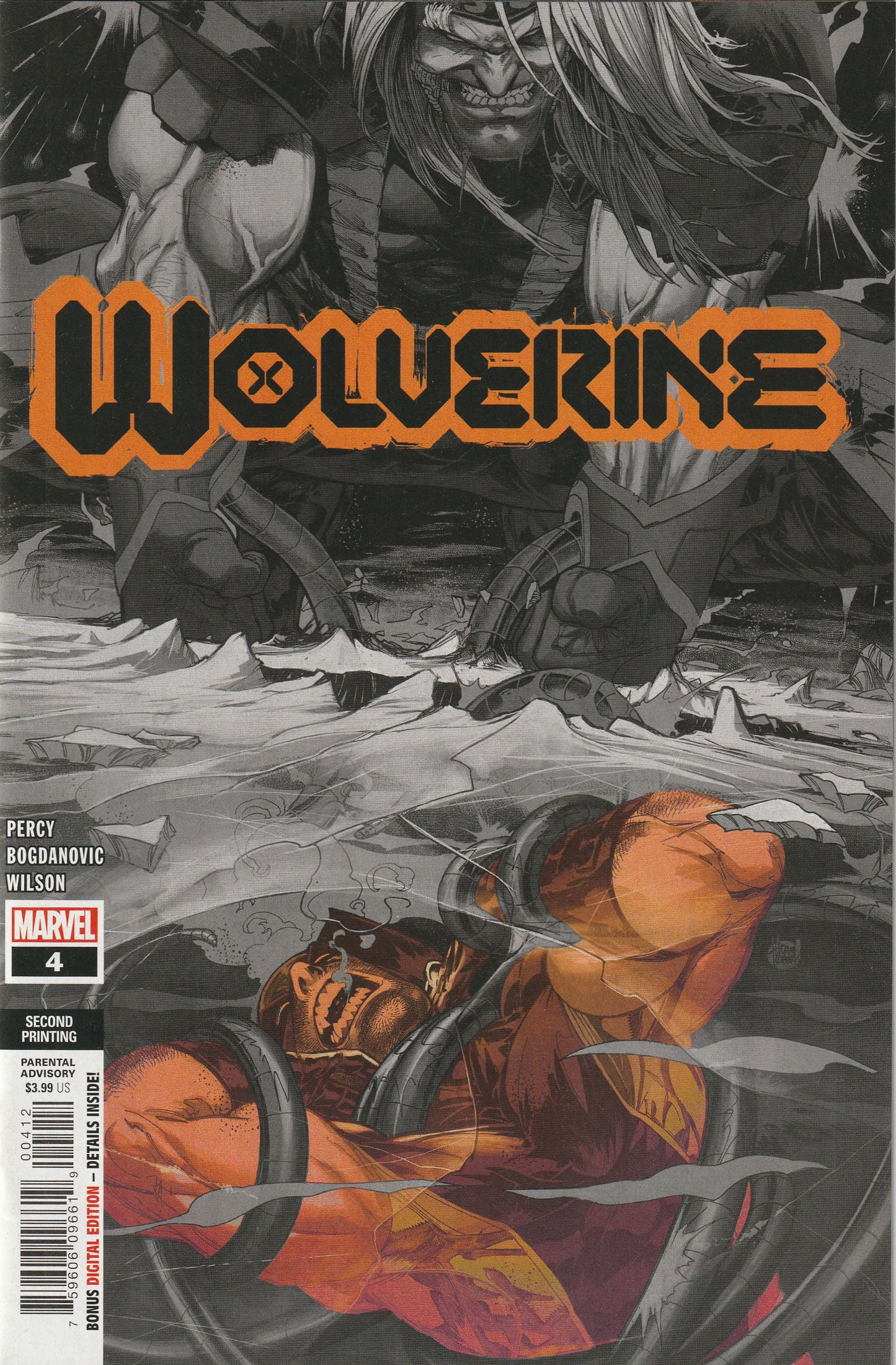 Wolverine #4 (2020) - Adam Kubert Second Printing Variant Cover