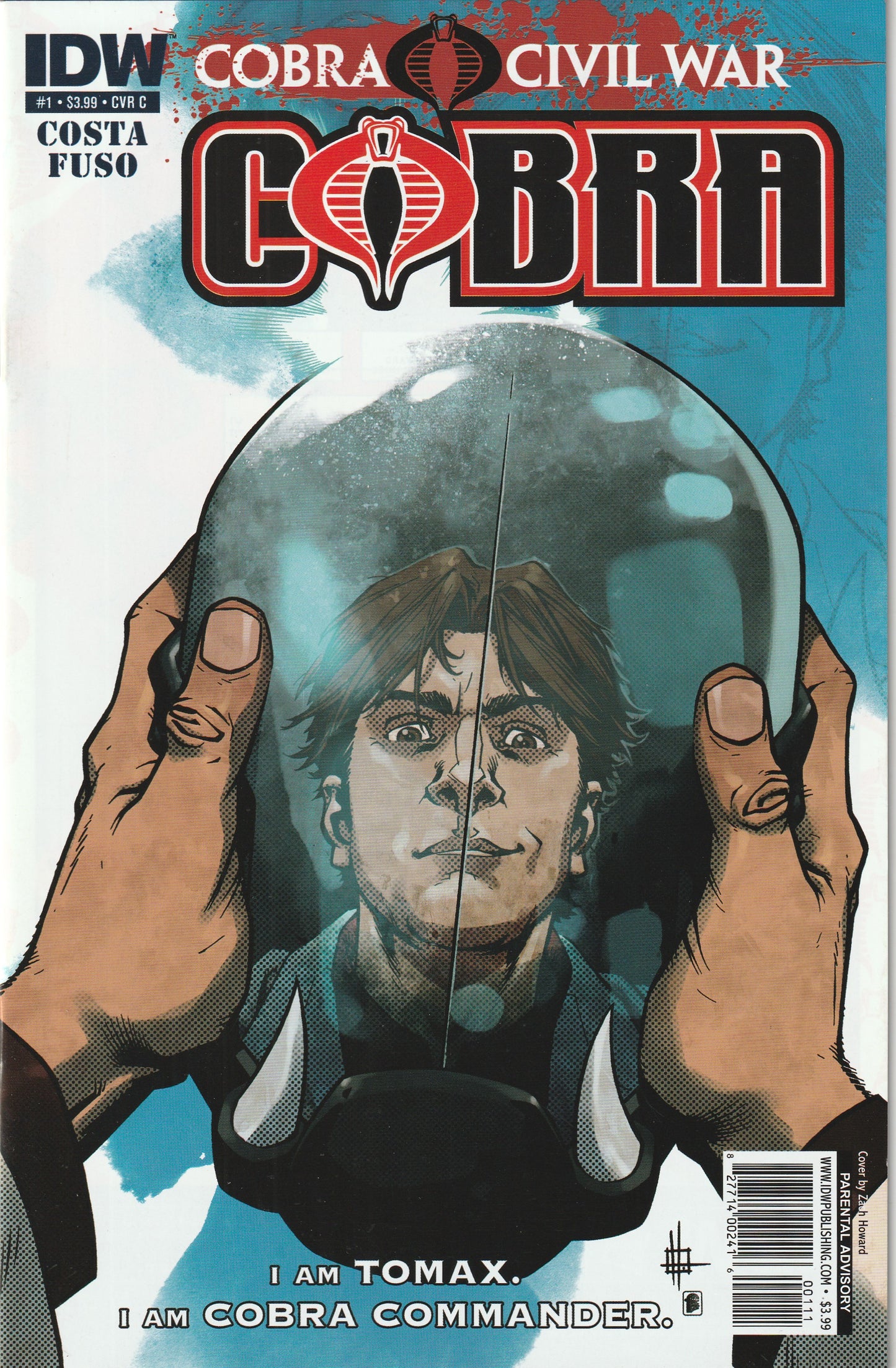 G.I. Joe: Cobra #1 (2011) - Cover C by Zach Howard