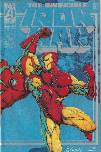 Iron Man #325 (1996) - Double sized issue, wrap cover