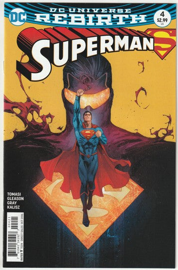 Superman #4 (2016) - Rebirth - Kenneth Rocafort Variant Cover