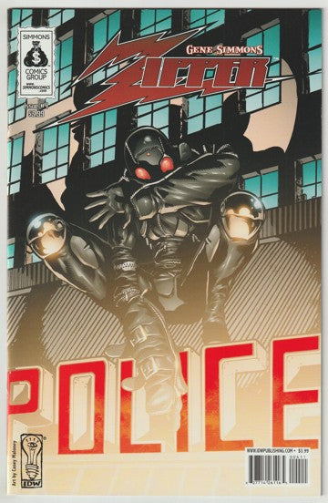 Gene Simmons' Zipper (2007-2008) - 6 issue mini series