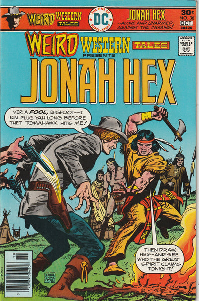 Weird Western Tales #36 (1976) - Presents Jonah Hex