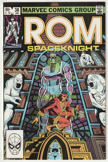 ROM #38 (1983) - 1st appearance of Doctor Dredd