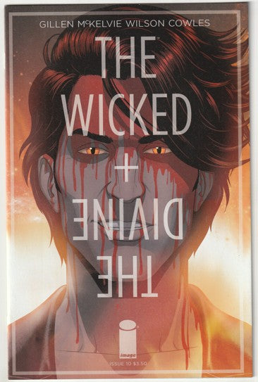 The Wicked + The Divine #10 (2015) - Cover A by Jamie McKelvie & Matthew Wilson