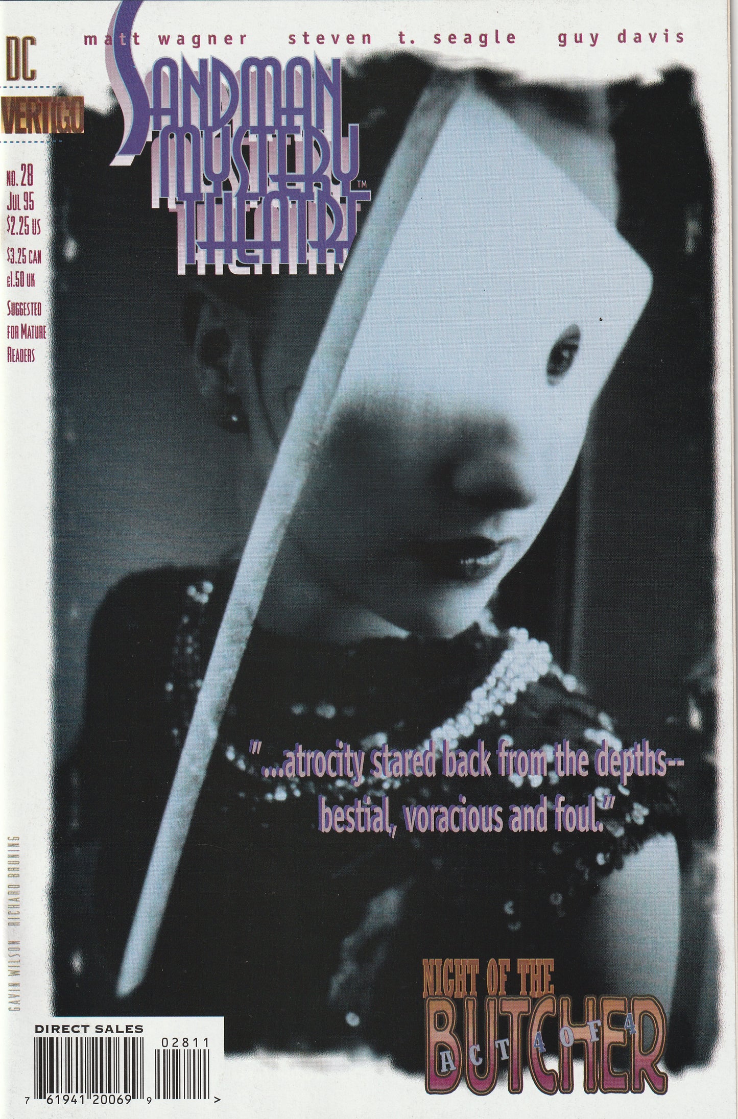 Sandman Mystery Theatre #28 (1995) - Matt Wagner