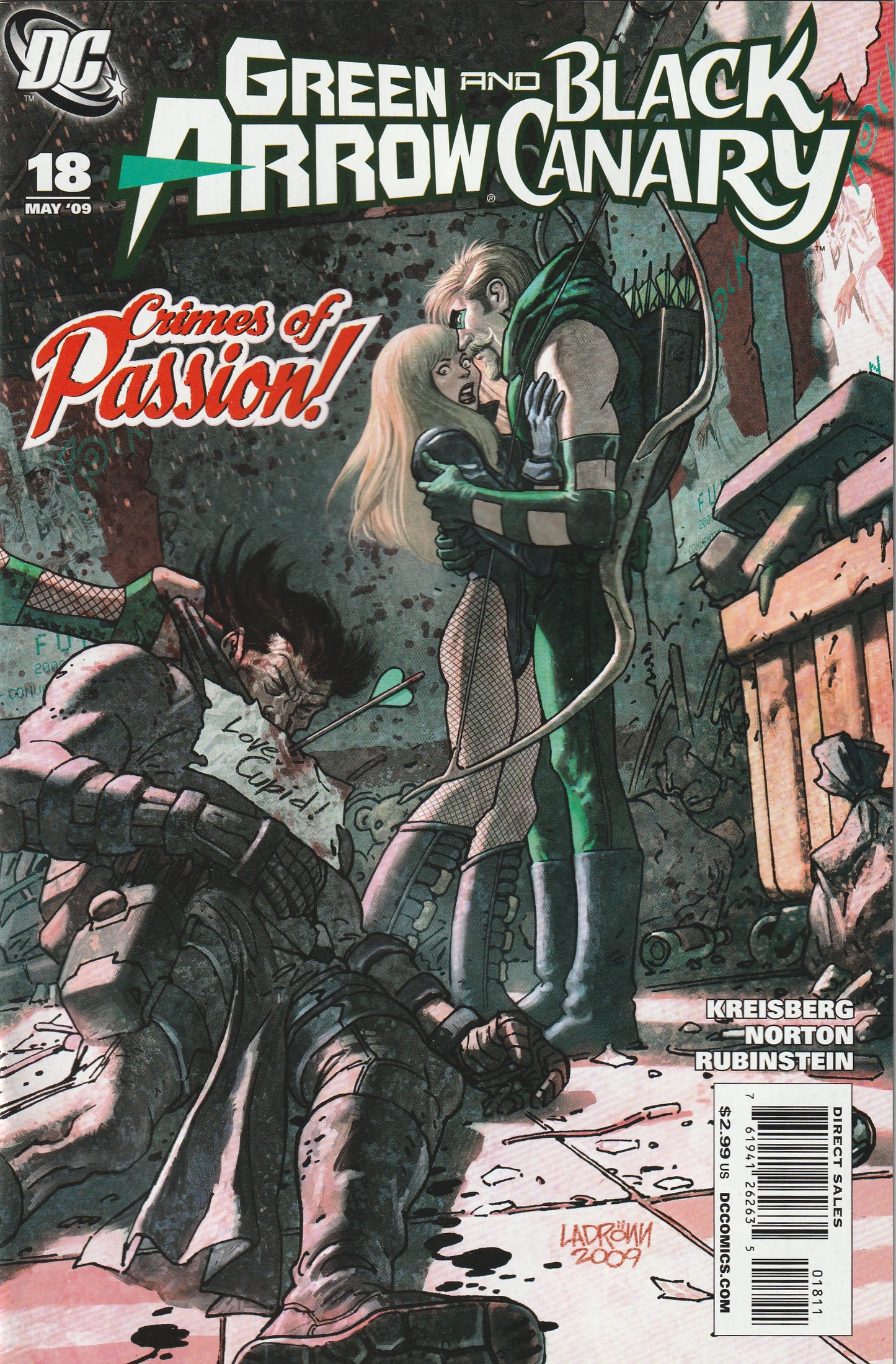 Green Arrow/Black Canary #18 (2009)