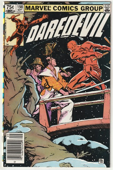Daredevil #198 (1983) - Dark Wind, Yuriko Oyama Appearance, Bullseye receives Adamantium bone repair