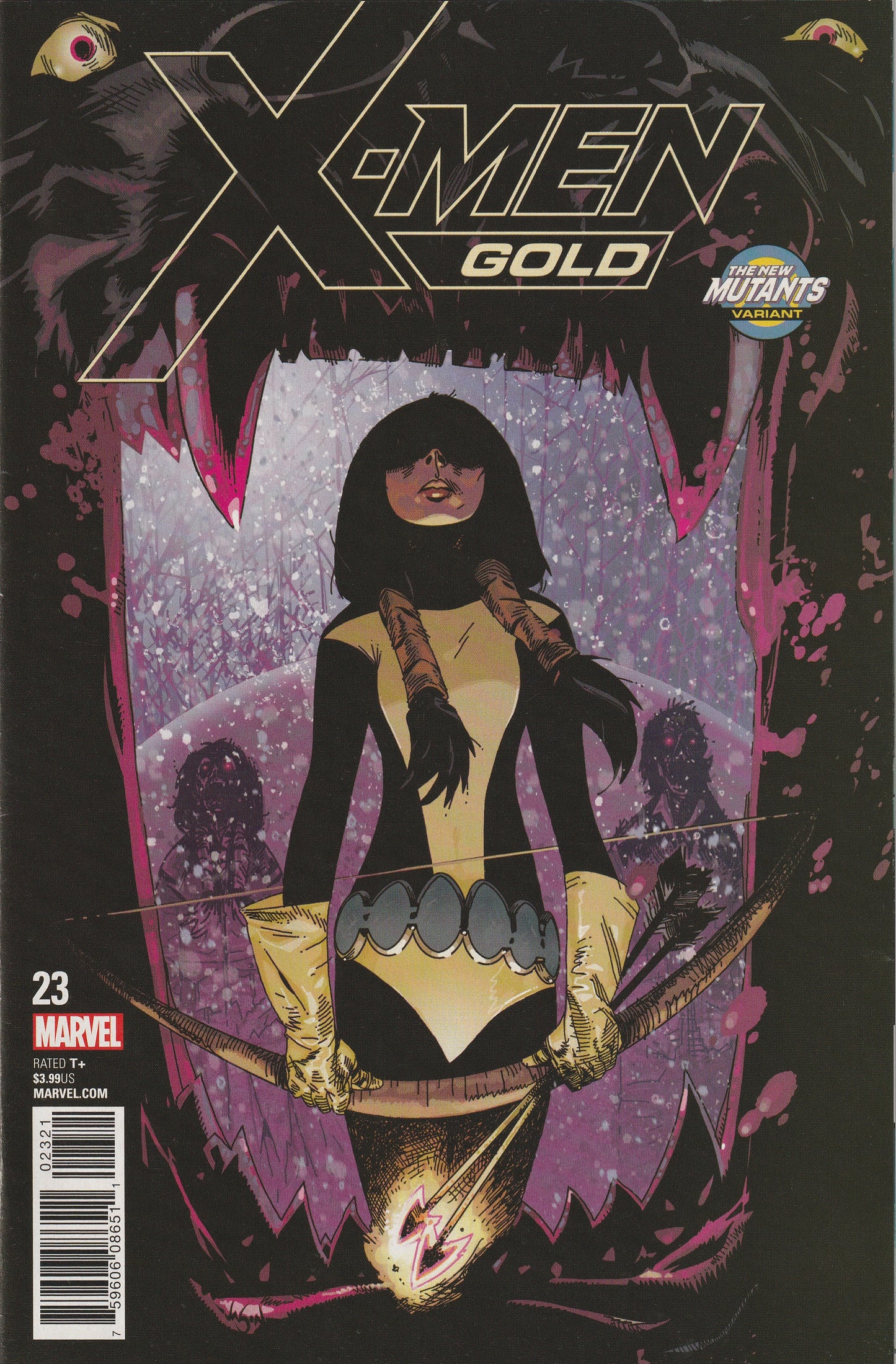 X-Men Gold #23 (2018) - Jason Pearson New Mutants Variant Cover