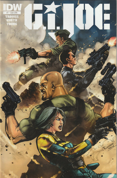 G.I. Joe #7 (Vol 4, 2015) - Dheeraj Verma Variant Subscription Cover