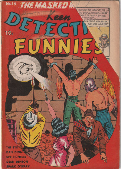 Keen Detective Funnies #18 (1940)