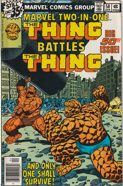 Marvel Two-in-One #50 (1979) - The Thing Battles The Thing