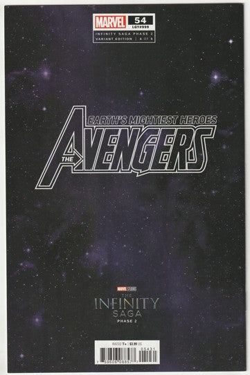 Avengers #54 (LGY #754) (2022) - David Nakayama Infinity Sage Phase 2 Variant