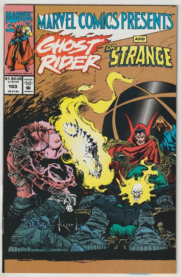 Marvel Comics Presents #103 (1992) - Wolverine, Ghost Rider, Dr. Strange
