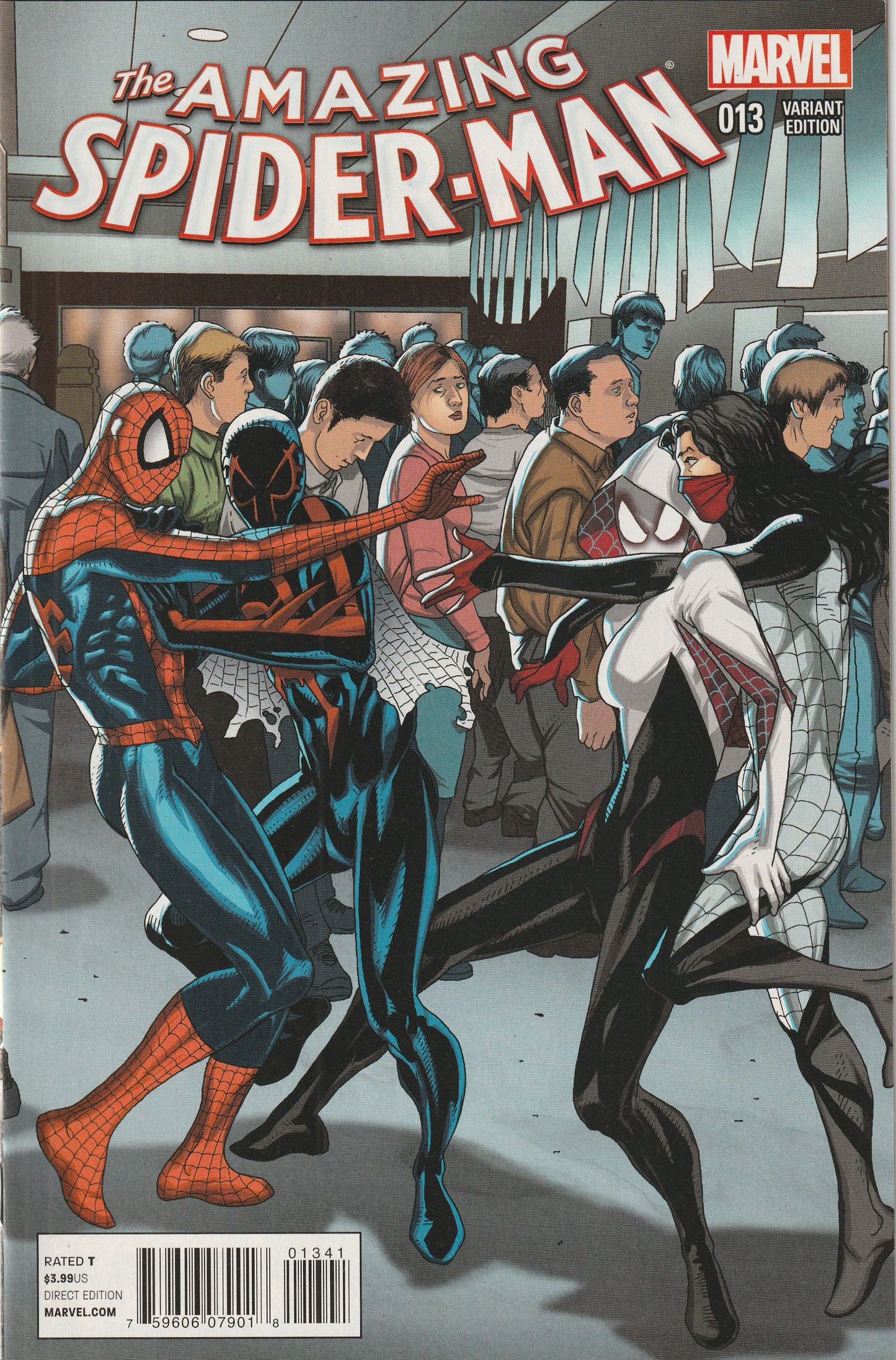 Amazing Spider-Man (Volume 3) #13 (2015) - Salvador Larroca Welcome Home Variant Cover, Ratio 1:20