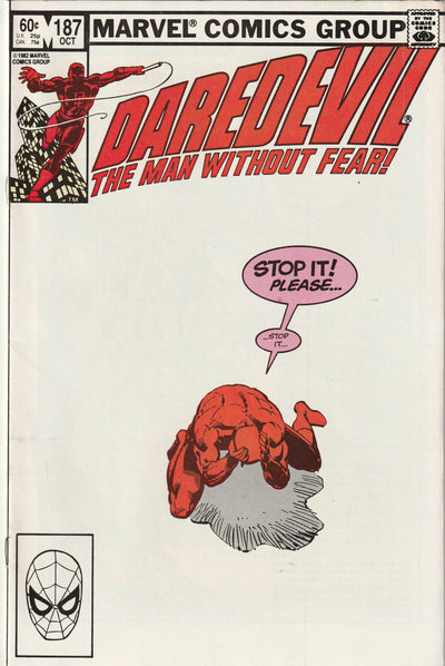 Daredevil #187 (1982) - 1st Team Appearance of Chaste