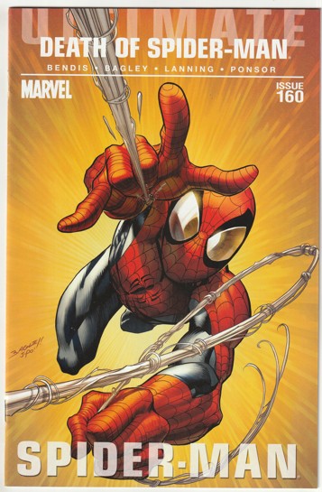 Ultimate Spider-Man #160 (2011) - Death of Ultimate Spider-Man