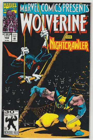 Marvel Comics Presents #102 (1992) - Wolverine, Nightcrawler, Ghost Rider, Dr. Strange