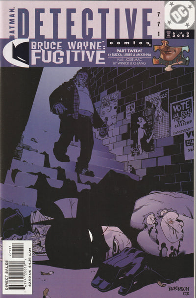 Detective Comics #771 (2002) - Greg Rucka, Bruce Wayne Fugitive, Part 12