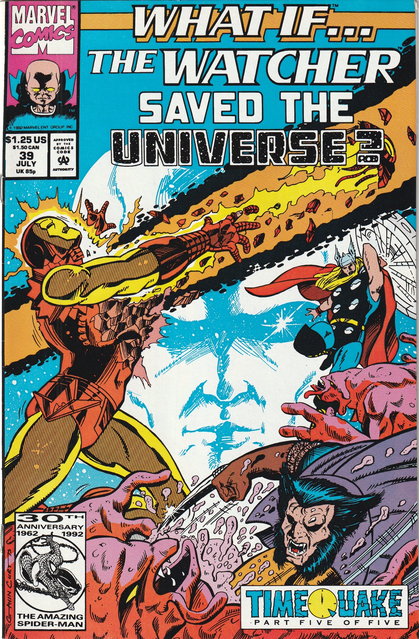 What If? #39 (Vol 2 - 1992) - The Watcher Saved The Universe?