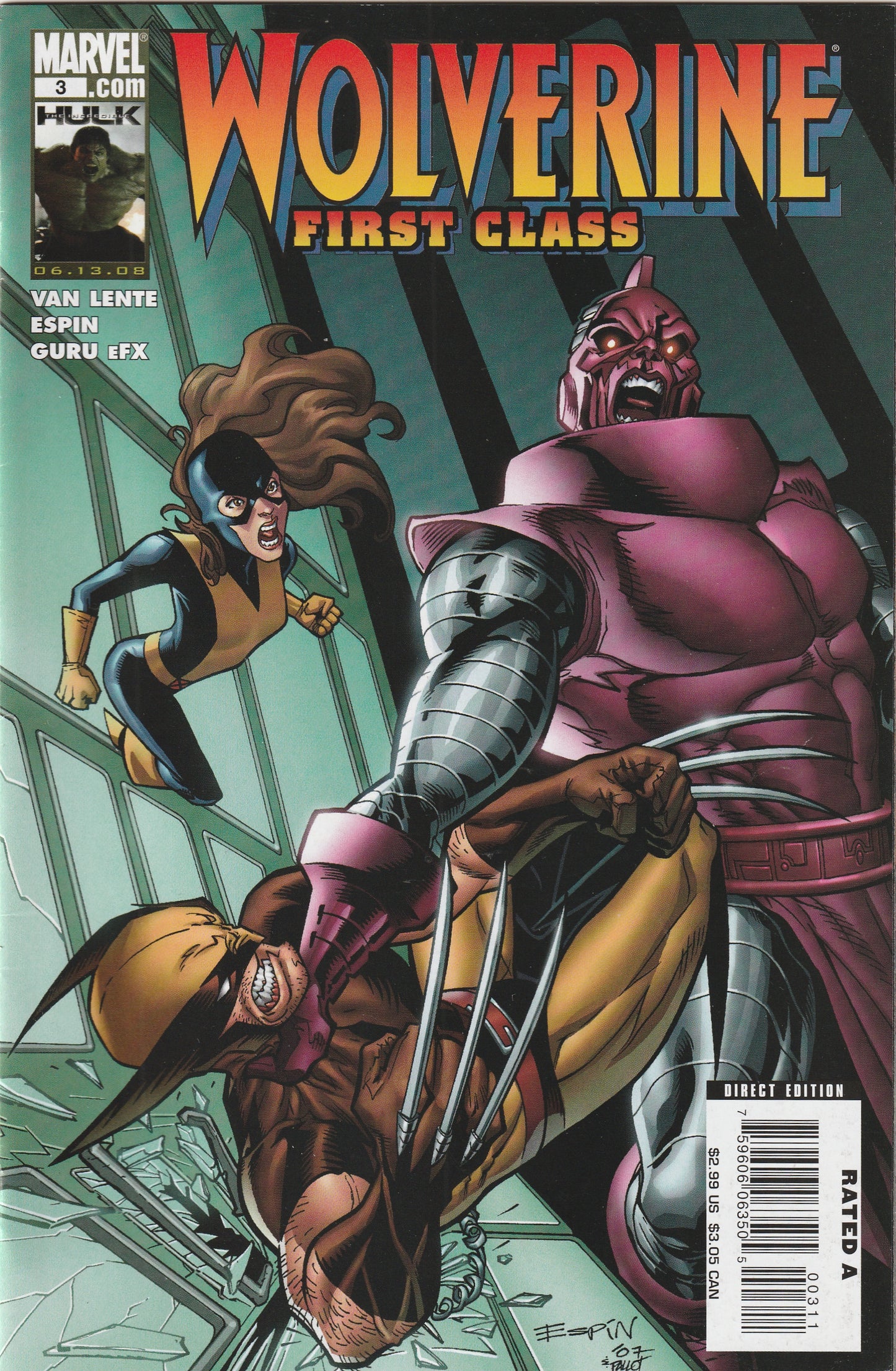 Wolverine First Class #3 (2008)