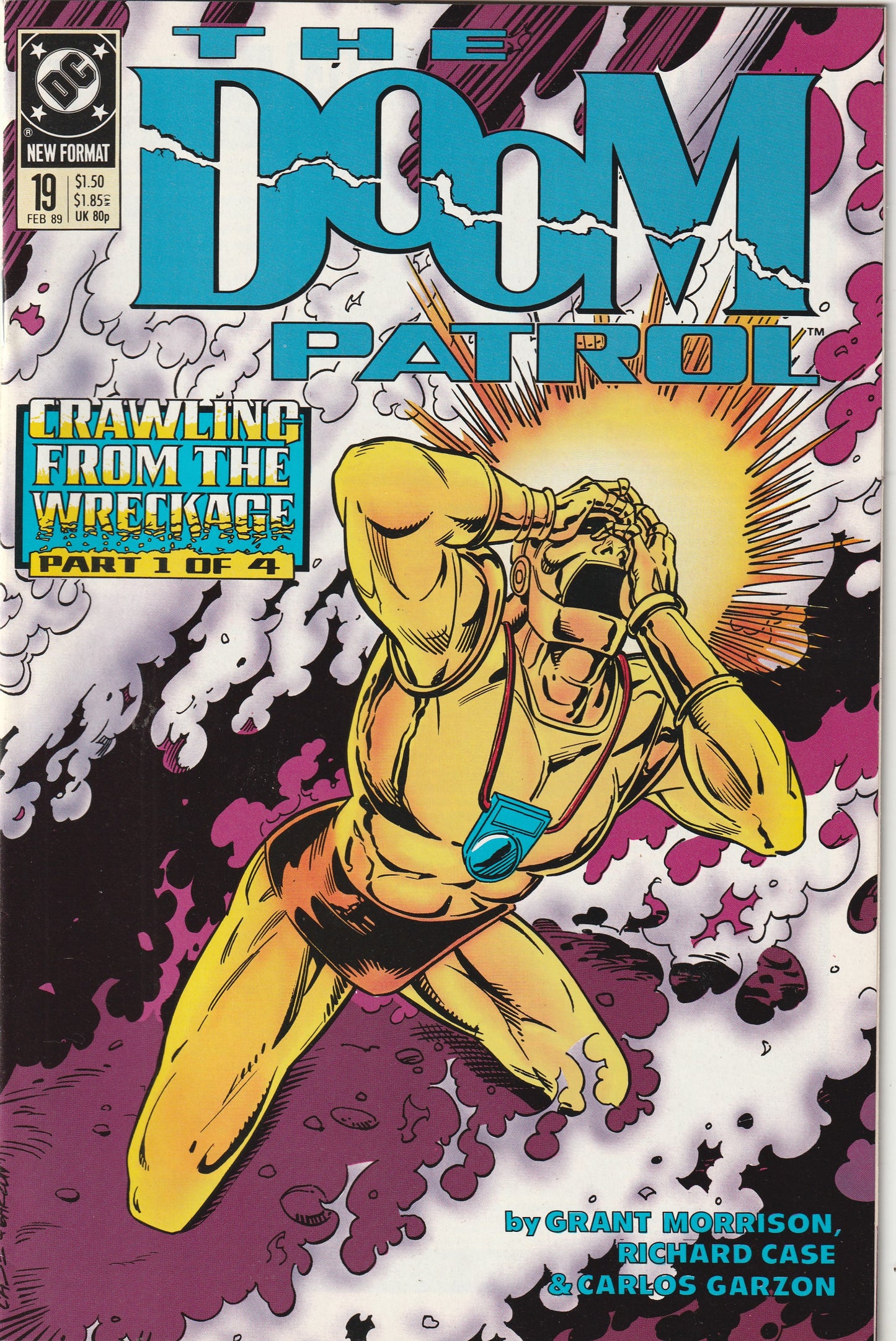 Doom Patrol #19 (1989) - 1st Appearance of Crazy Jane - Grant Morrison Run Begins