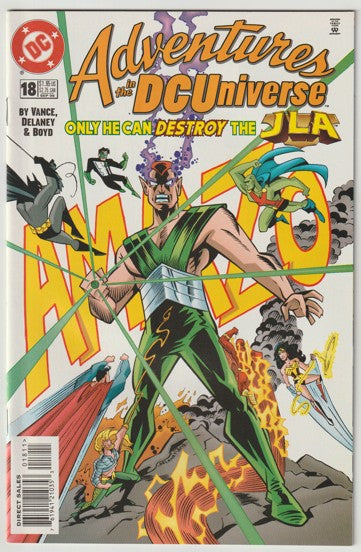 Adventures in the DC Universe #18 (1998) - 1st appearance of Amazo 2000