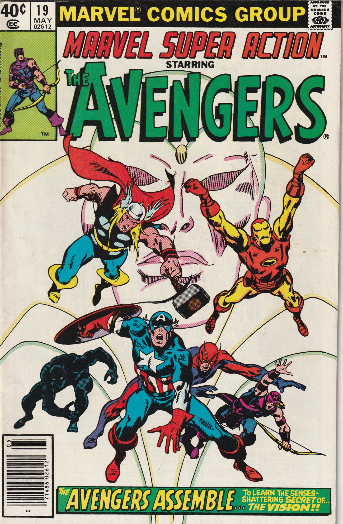 Marvel Super Action #19 (1980) Starring The Avengers