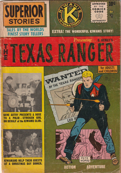 Superior Stories Vol 1 #4 (1955) - The Texas Rangers by O. Henry