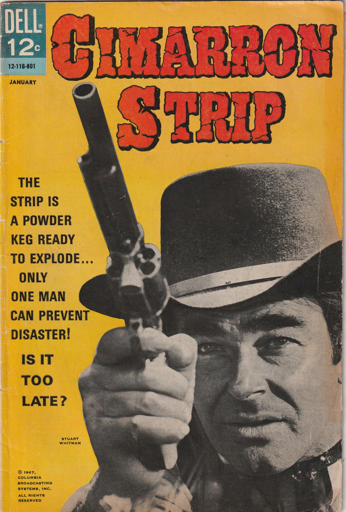 Cimarron Strip #1 (1968) - Photo cover