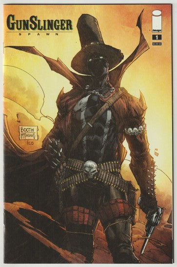 Gunslinger Spawn #1 (2021) - Brett Booth wraparound Cover