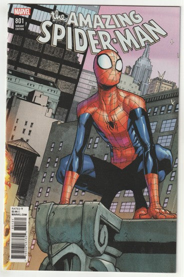 Amazing Spider-Man #801 (2018) - Connecting Variant Cover