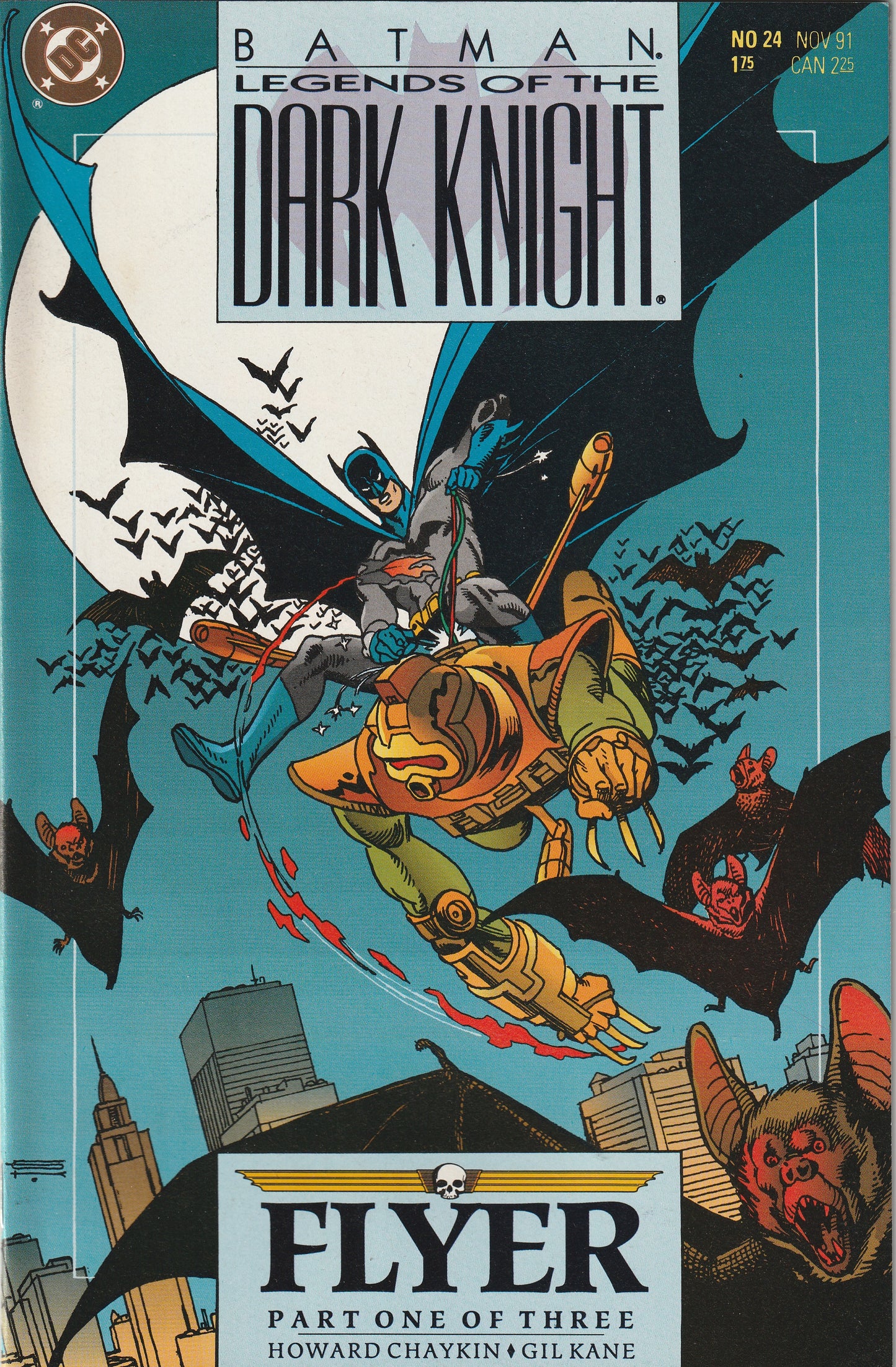 Batman Legends of the Dark Knight #24 (1991)