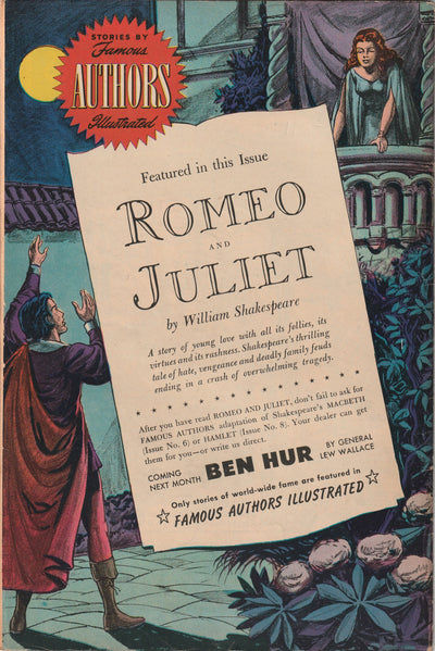 Stories by Famous Authors Illustrated #10 (1950) - Romeo and Juliet