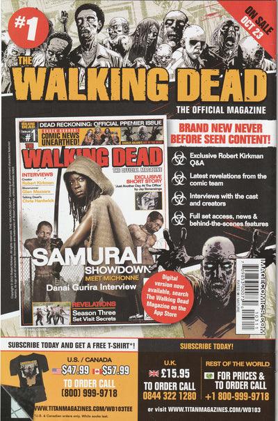 The Walking Dead #103 (2012) - 1st appearance of Clone (in previews)