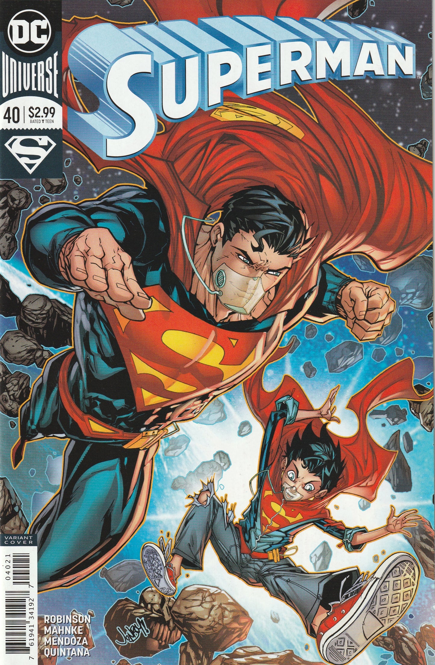 Superman #40 (2018) - Jonboy Meyers Variant Cover