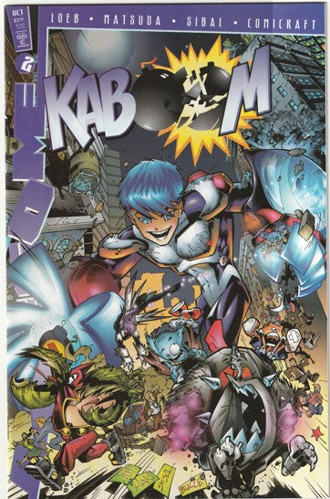 KABOOM (1997) - 3 issue mini series - Jeph Loeb