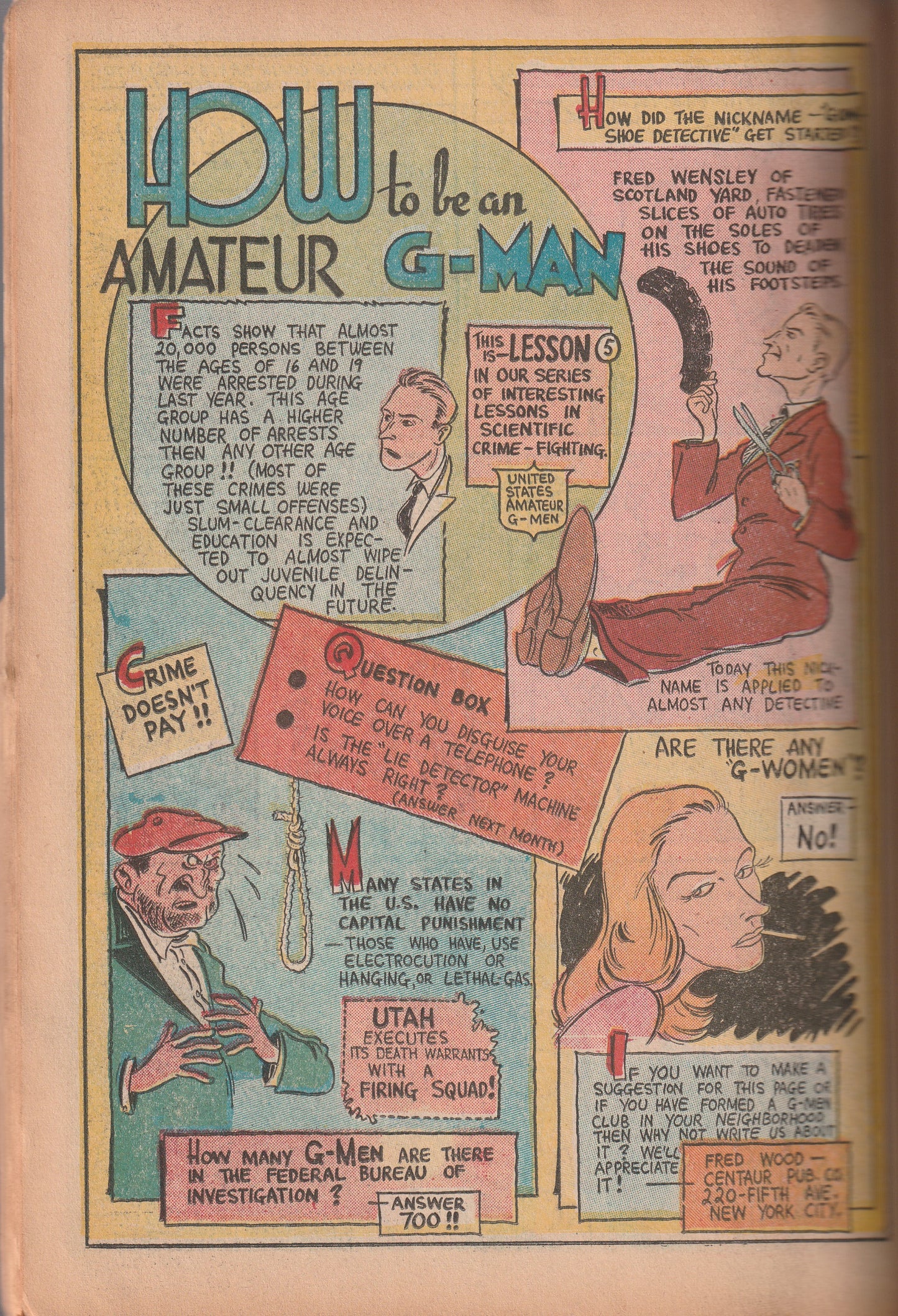 Keen Detective Funnies #18 (1940)