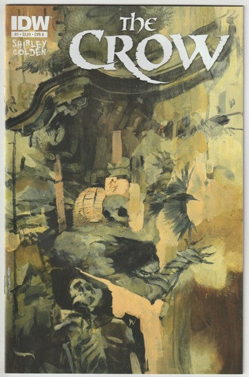 The Crow: Death and Rebirth #1 (2012) - Cover A Ashley Wood