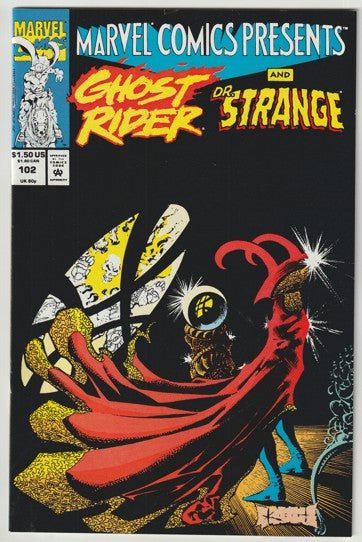 Marvel Comics Presents #102 (1992) - Wolverine, Nightcrawler, Ghost Rider, Dr. Strange