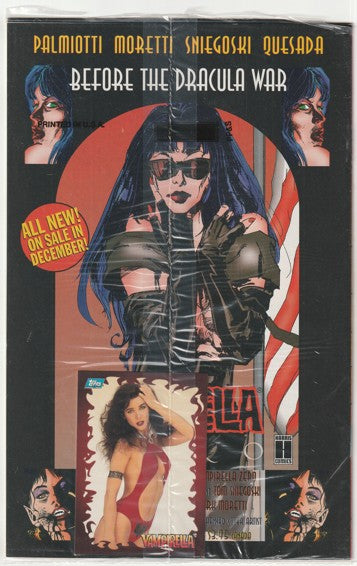 Vengeance of Vampirella #8 (1994) - Open bag w/trading card