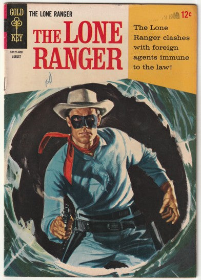 Lone Ranger #4 (1966) - Painted cover