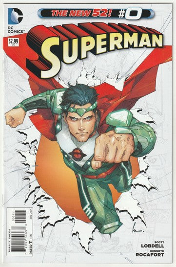 Superman #0 (2012) - The New 52