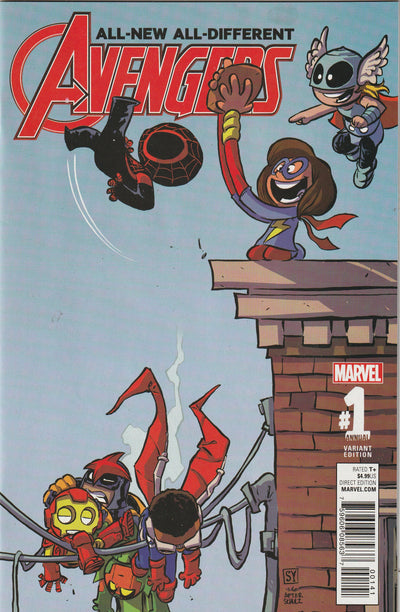 All-New, All-Different Avengers Annual #1 (2016) - Skottie Young Baby Variant Cover