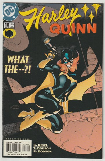 Harley Quinn #10 (2001) - 1st appearance of Harley Quinn as Batgirl