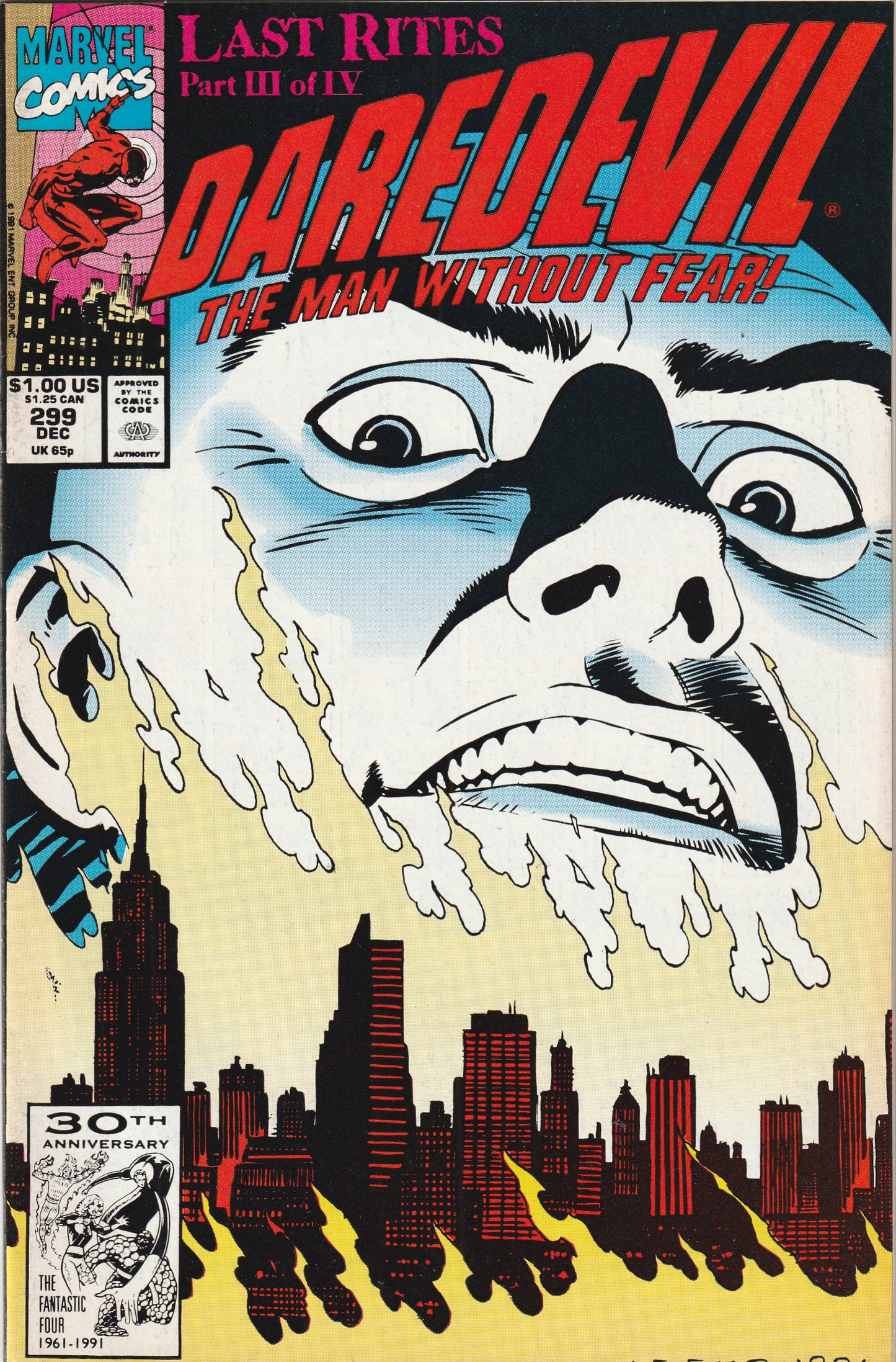 Daredevil #299 (1991) - Fall of the Kingpin Part 3