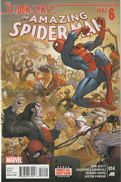 Amazing Spider-Man (Volume 3) #14 (2015) - 3rd cameo appearance of Web-Slinger