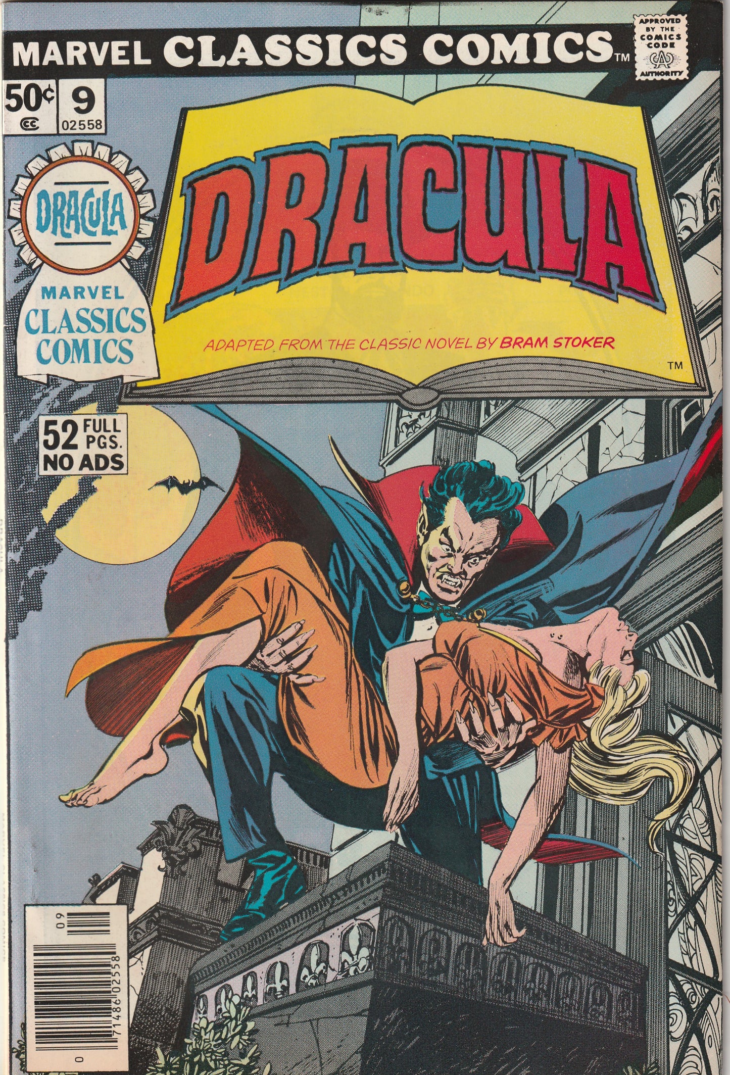 Marvel Classics Comics #9 (1976) - Dracula