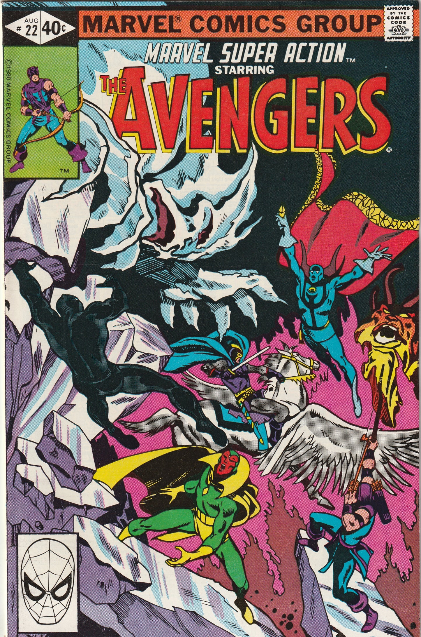 Marvel Super Action #22 (1980) Starring The Avengers